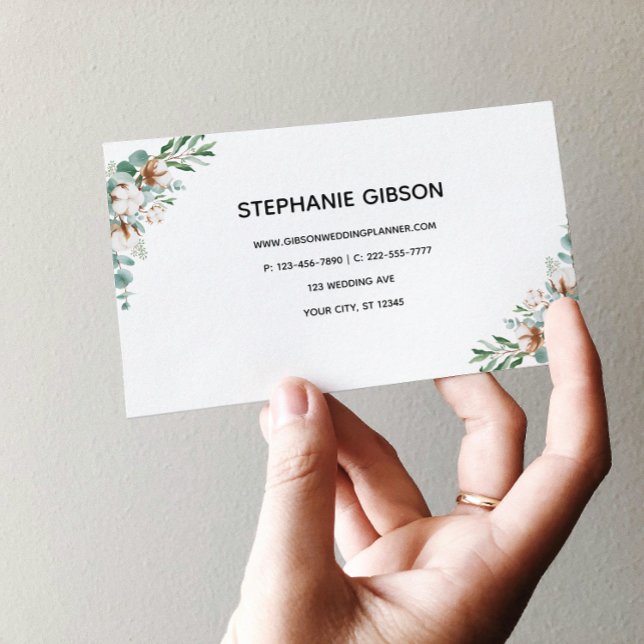 Eucalyptus Greenery Business Card (Creator Uploaded)