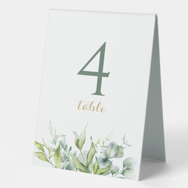 Eucalyptus greenery elegance fresh design pedestal (Front)