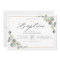 eucalyptus greenery elegant frame baptism