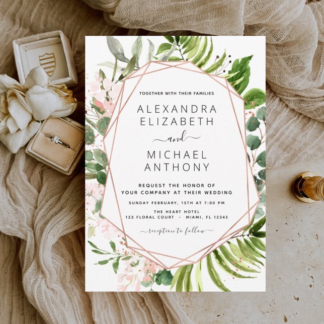 Eucalyptus Greenery Foliage Elegant Wedding Save The Date (Creator Uploaded)