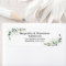 Eucalyptus Greenery Return Address Label