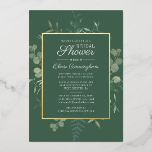 Eucalyptus Greenery Succulent Bridal Shower