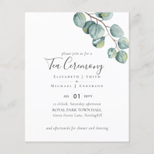 Eucalyptus Greenery Tea Ceremony