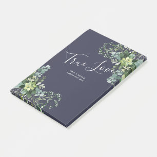 Eucalyptus Greenery Wedding Foliage Babys Breath Post-it Notes