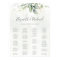 Eucalyptus Greenery Wedding Seating Chart