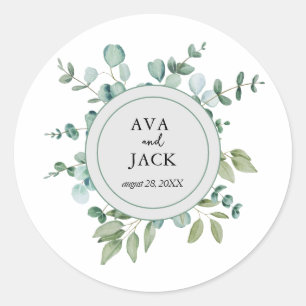 eucalyptus greenery wedding Sticker