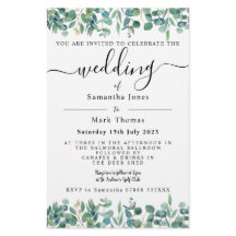 Eucalyptus Greenery White Weddin