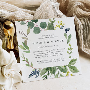 Eucalyptus Grove Rehearsal Dinner Invitation