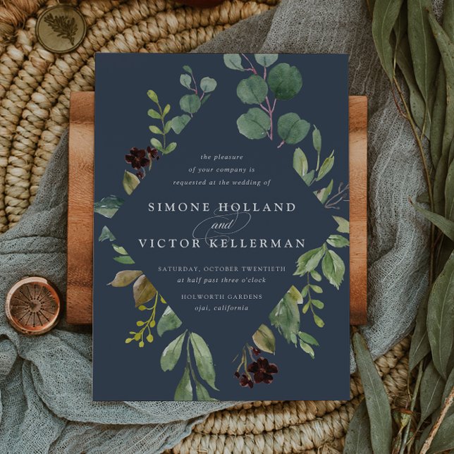 Eucalyptus Grove Wedding Invitation (Creator Uploaded)