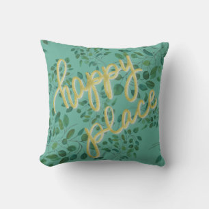 Eucalyptus Happy Place Cushion