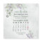 Eucalyptus Lavender Save the Date Calendar Magnet