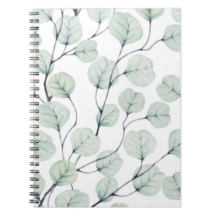 Eucalyptus Leaf Background  Notebook