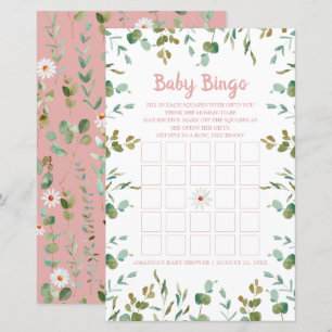 Eucalyptus Leaves Baby Shower Baby Bingo