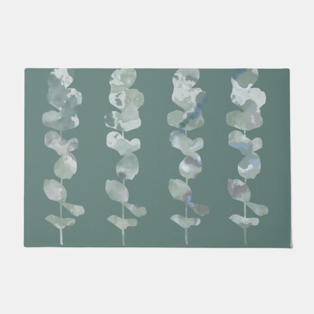 Eucalyptus Leaves  Doormat (Front)