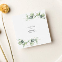 Eucalyptus Leaves Greenery Wedding Cocktail