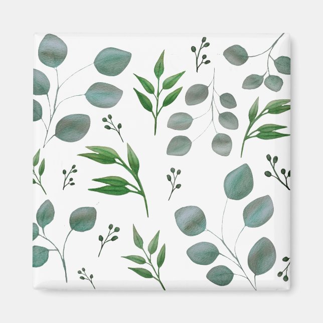 Eucalyptus leaves magnet (Front)