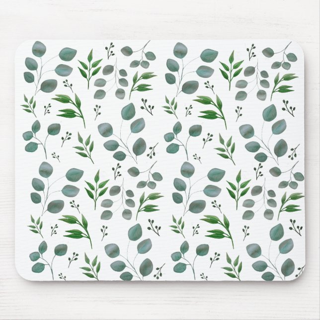 Eucalyptus leaves mouse mat (Front)