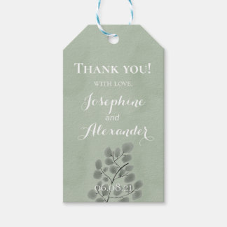 Eucalyptus Leaves Theme Gift Tags