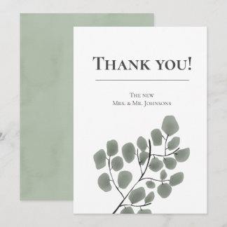 Eucalyptus Leaves Theme Invitation