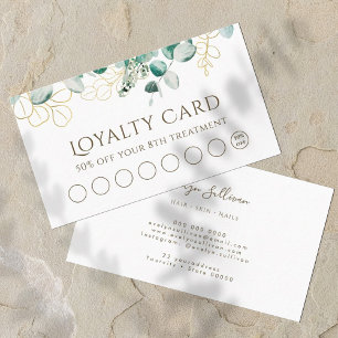 Eucalyptus loyalty card