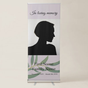 Eucalyptus memorial retractable banner