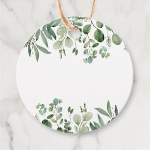 Eucalyptus Mimosa Bar Juice Tags for Handwriting