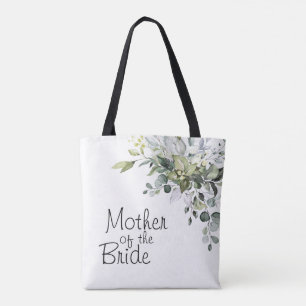 Eucalyptus Mother of the Bride Wedding Tote Bag