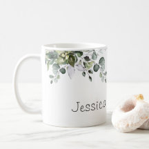 Eucalyptus mug gracious charming feminine