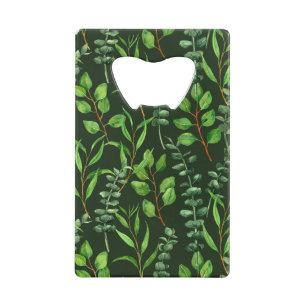 Eucalyptus on dark green