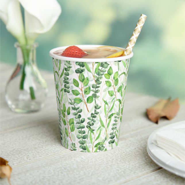 Eucalyptus Paper Cups (Insitu)