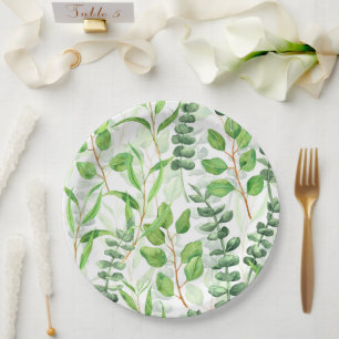 Eucalyptus Paper Plate