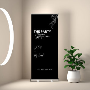 Eucalyptus Party Starts Now Wedding Welcome Sign