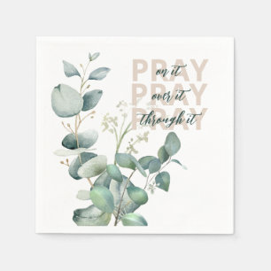 Eucalyptus Prayer Napkin