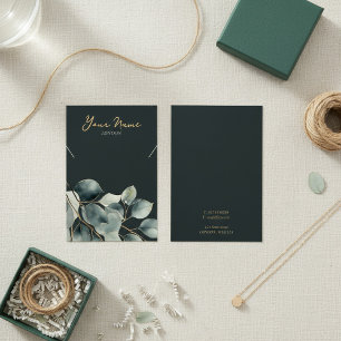 Eucalyptus pretty leafy necklace display card