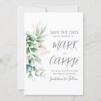 Eucalyptus Rustic Greenery Wedding