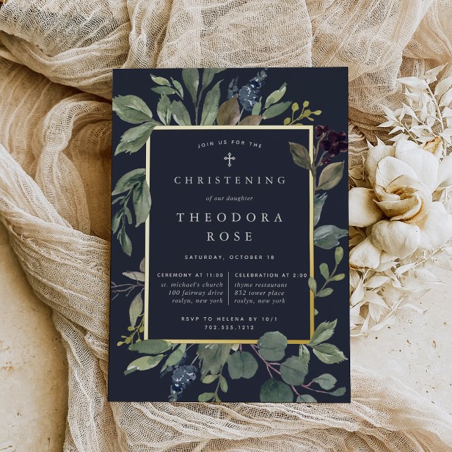 Eucalyptus & Sage Baptism or Christening (Creator Uploaded)