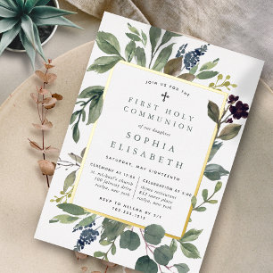 Eucalyptus & Sage First Holy Communion