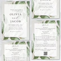 Eucalyptus Sage Green All in One Wedding
