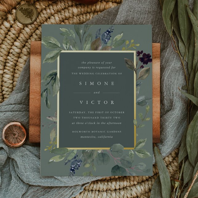 Eucalyptus & Sage | Green Botanical Wedding (Creator Uploaded)