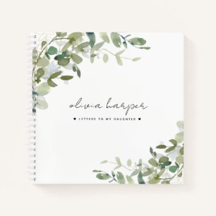 Eucalyptus Sage Ivy Letters to My Daughter Journal