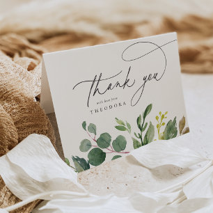 Eucalyptus & Sage Thank You Card