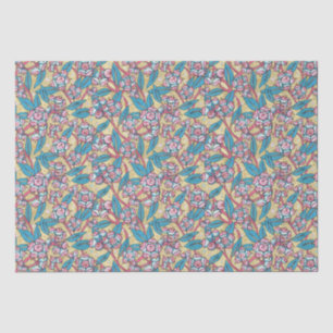 Eucalyptus Seed Australian Plant Botanical Pattern Tissue Paper