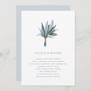Eucalyptus Simplicity   Wedding Invitation