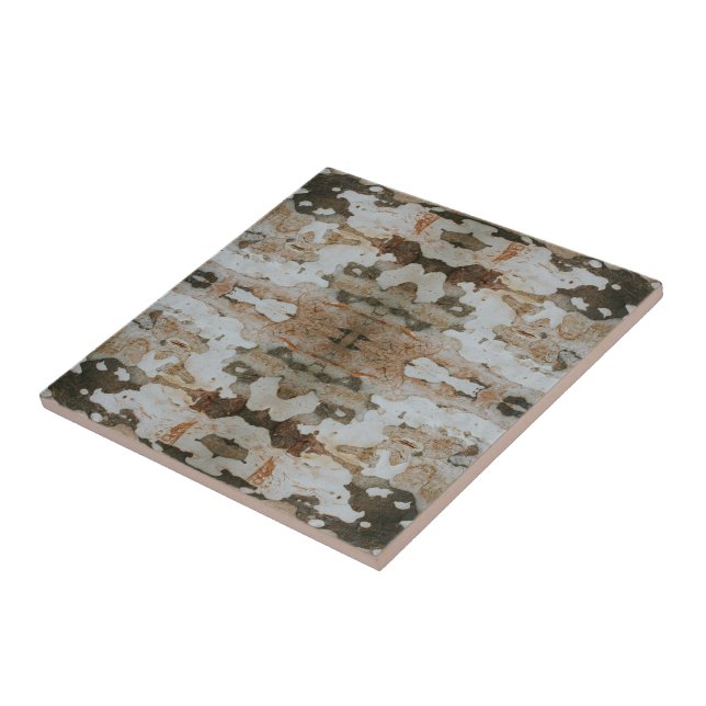 Eucalyptus Tree Bark Photo Closeup With Pattern Tile (Side)