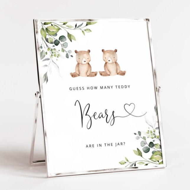 Eucalyptus twins guess how many teddy bears poster (Creator Uploaded)