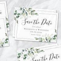 Eucalyptus Watercolor Wedding