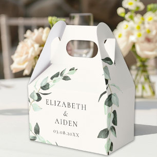 Eucalyptus Wedding Box Geschenkschachtel