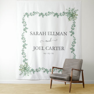 Eucalyptus Wedding Tapestry