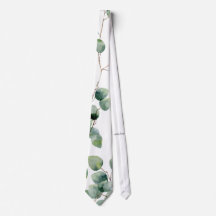 Eucalyptus Wedding Tie