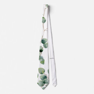 Eucalyptus Wedding Tie